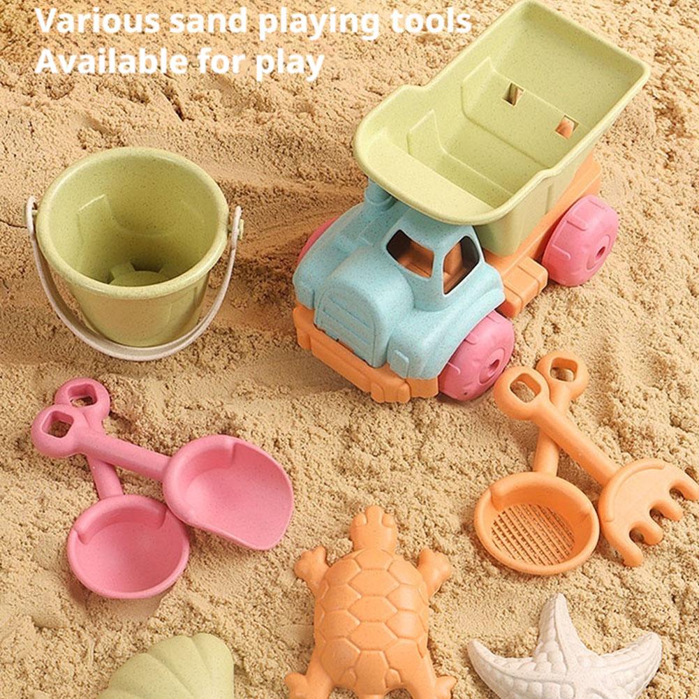 Kids Outdoor Play Equipment - Juego de 7 juguetes de playa