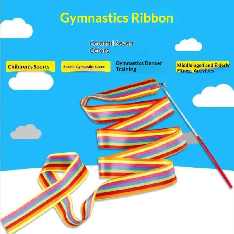 Kids Outdoor Balance Beam - Cinta de gimnasia artística colorida con