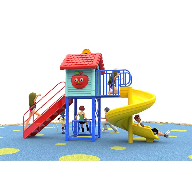 Kids Outdoor Swing And Slide - Gran oferta, tobogán y columpio para