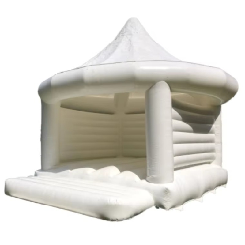 Kids Outdoor House - Casa Inflable Blanca para Bodas, Juegos