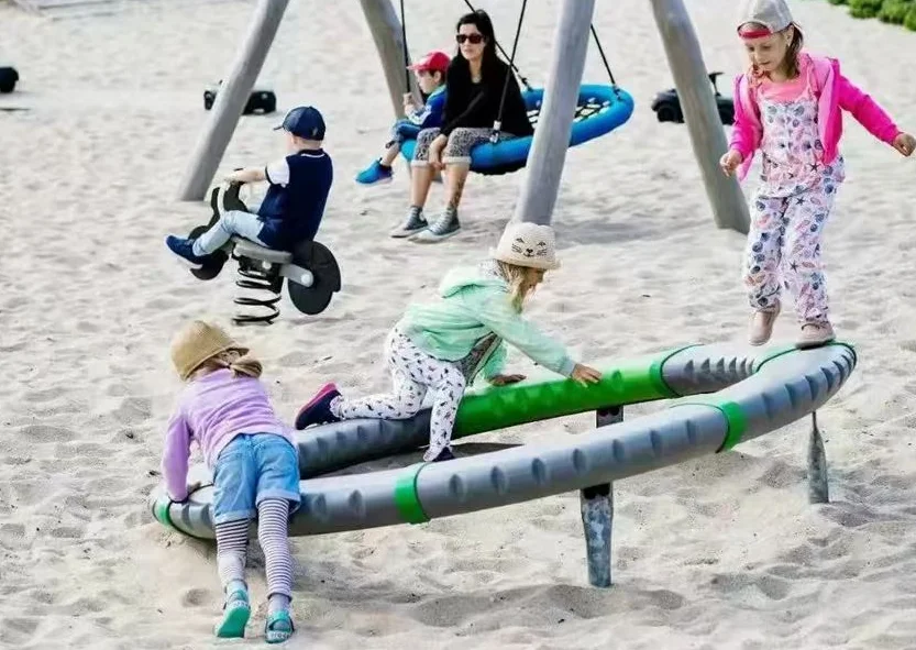 Kids Outdoor Balance Beam - Set de Equipos de Entrenamiento Sensorial