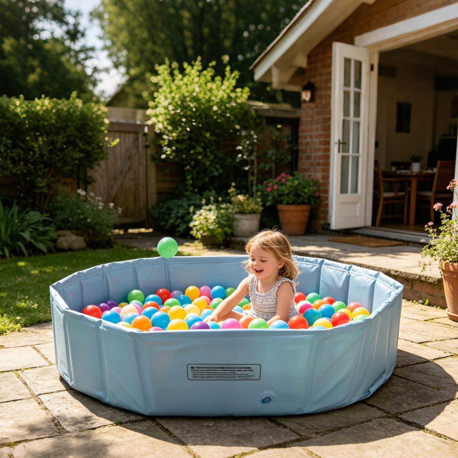 Outdoor Kid Friendly - Piscina Plegable para Mascotas, Piscina Portátil