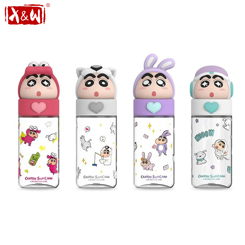 Outdoor Kid Friendly - Botella de Agua Infantil X&W Crayon