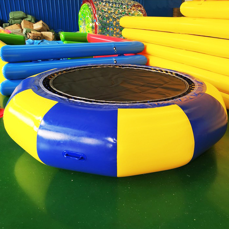 Outdoor Children'S Park - Trampolín Inflable Acuático, Tobogán Infantil, Equipo