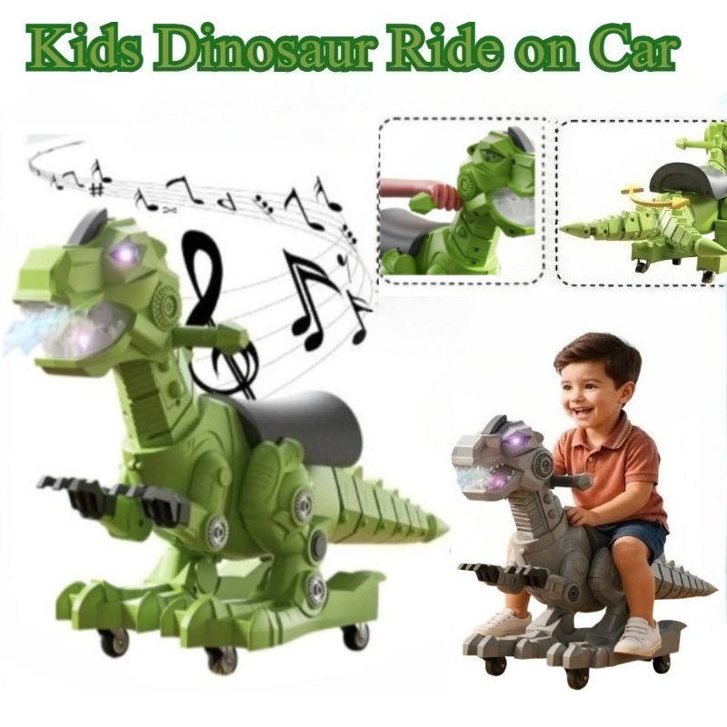 Ride On Toy Car - Paseo de dinosaurios en juguetes para