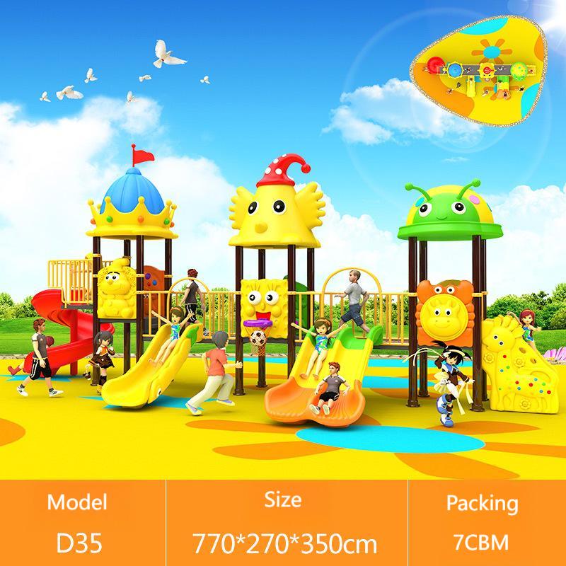 Kids Outdoor Swing And Slide - Equipo de Juegos Pequeño y Económico