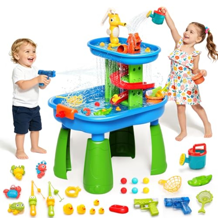 Kids Outdoor Water Table - Mesa de agua para exteriores para