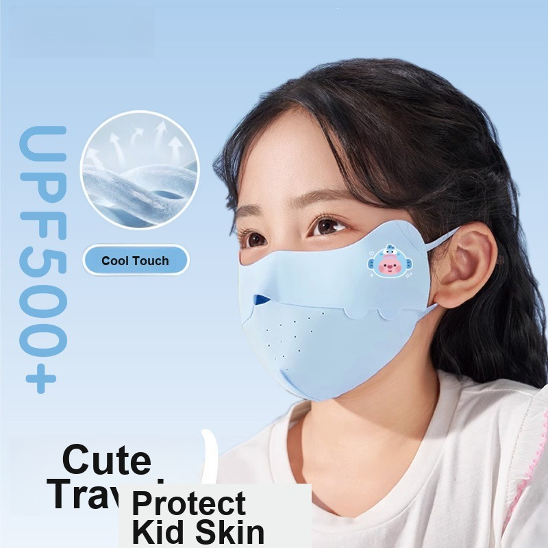 Outdoor Kid Friendly - Mascarilla Facial de Seda de Hielo