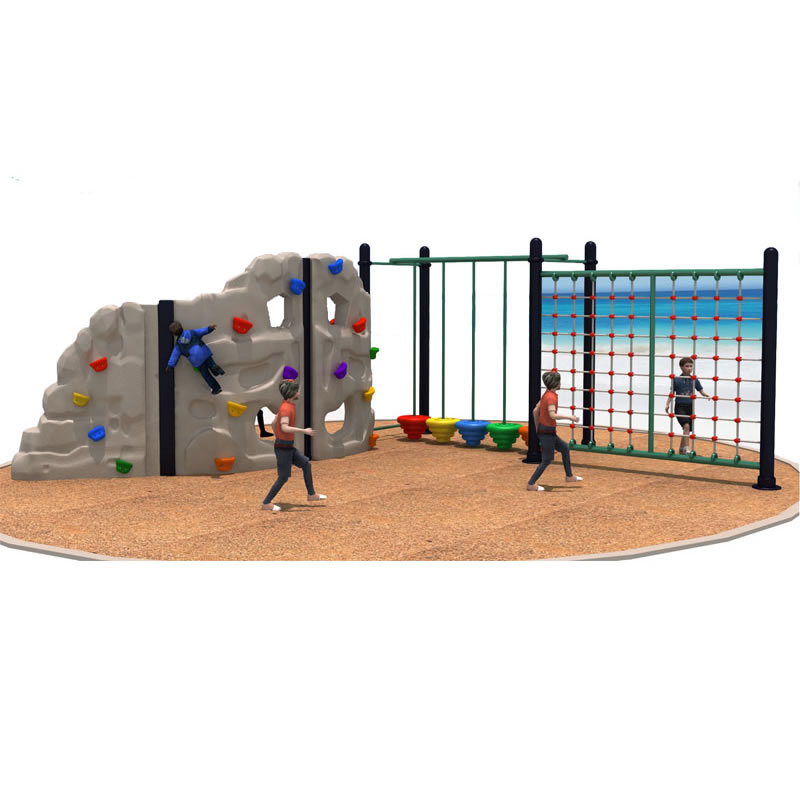 Kids Outdoor Jungle Gym - Muro de Escalada Infantil de Plástico