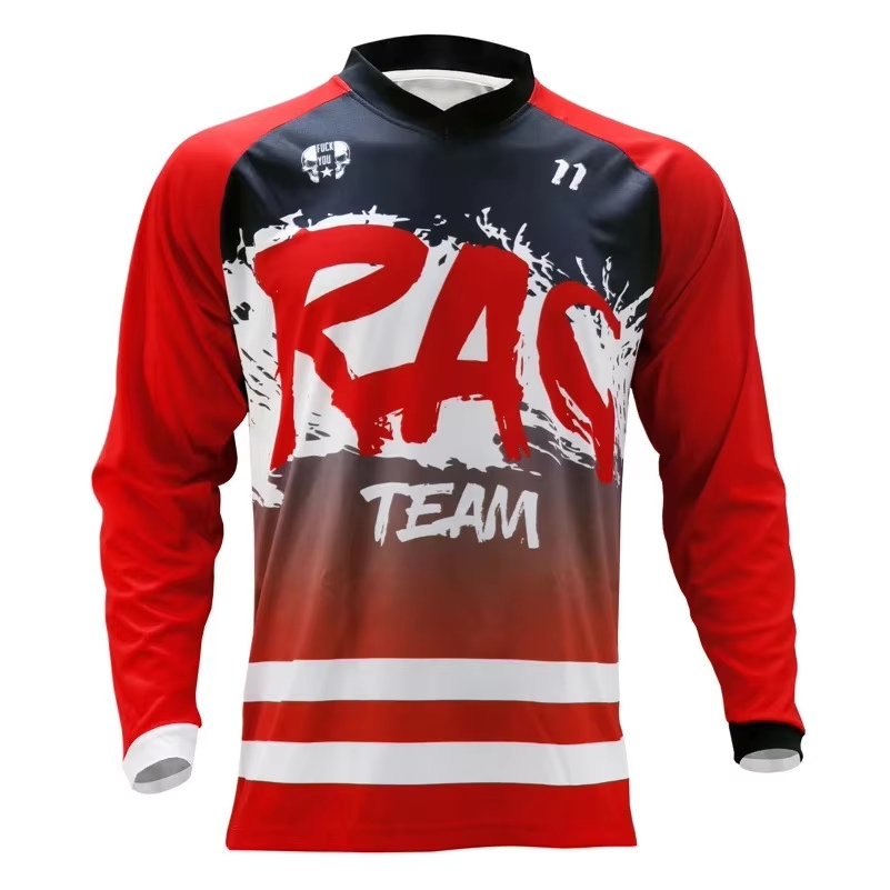 Kids Outdoor Wear - Jersey de Ciclismo MTB de Manga