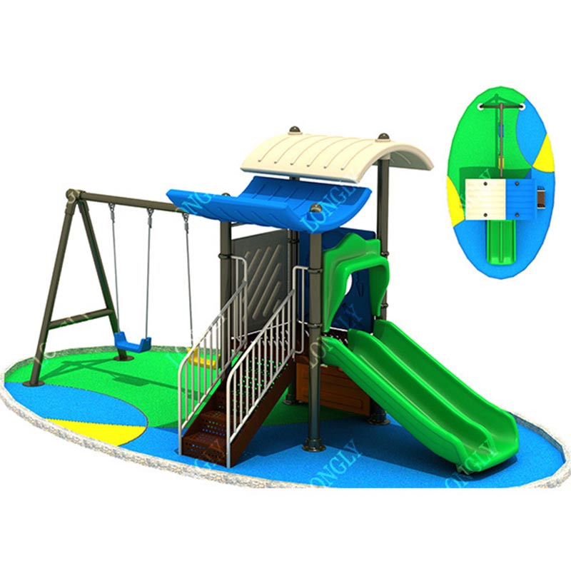 Tobogán Infantil Moderno con C - Kids Outdoor Swing And Slide reseña y precio