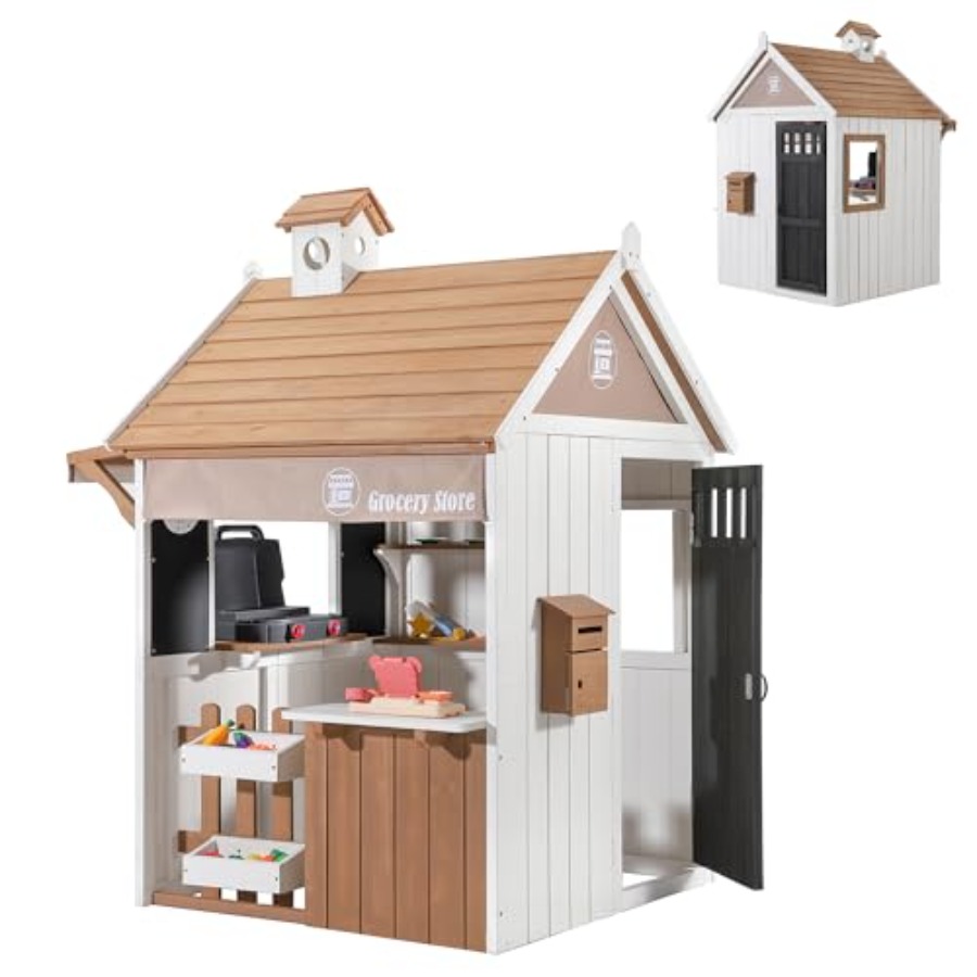 Casita de juegos para niños de - Kids Outdoor Bbq reseña y precio
