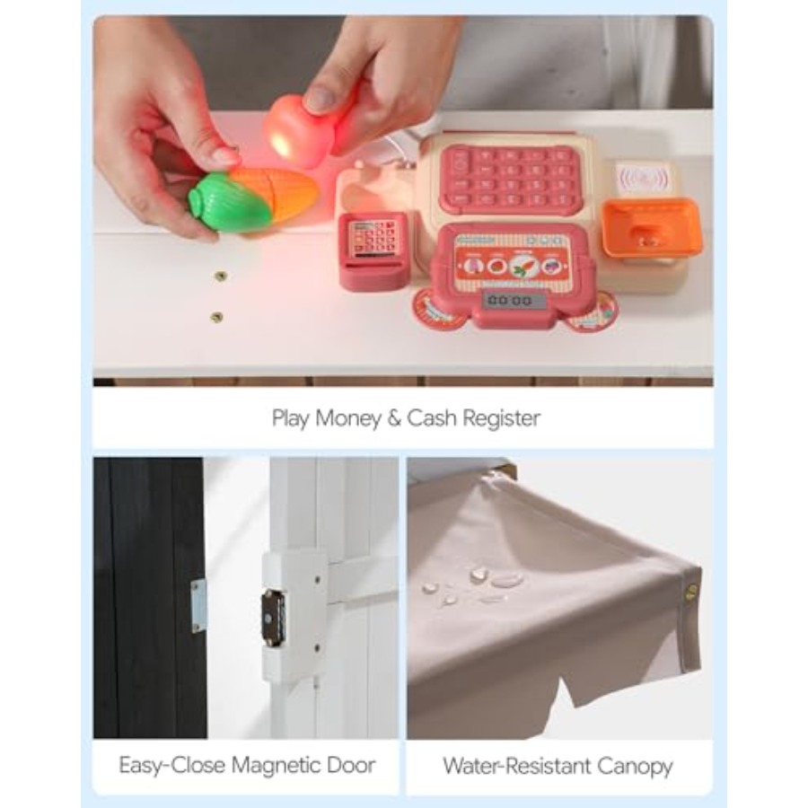 Casita de juegos para niños de - Kids Outdoor Bbq reseña y precio