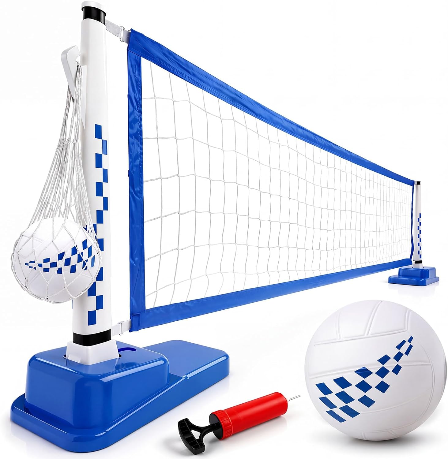 Sistema de red de voleibol acu - Kids Outdoor Volleyball Net reseña y precio