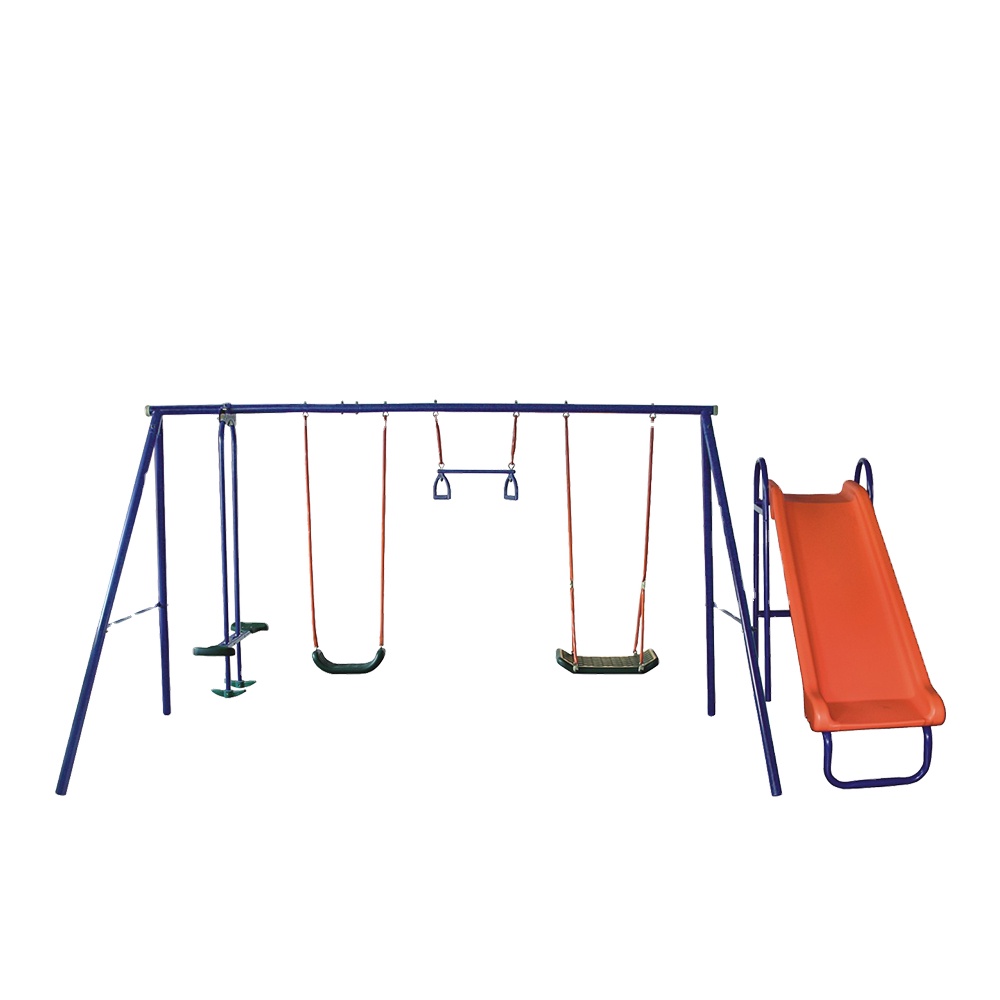 Venta al por mayor: Conjunto d - Kids Outdoor Swing And Slide reseña y precio