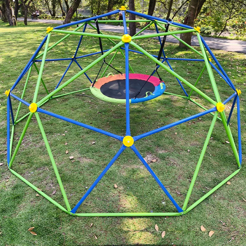 Parque Infantil con Columpios  - Kids Outdoor Jungle Gym reseña y precio