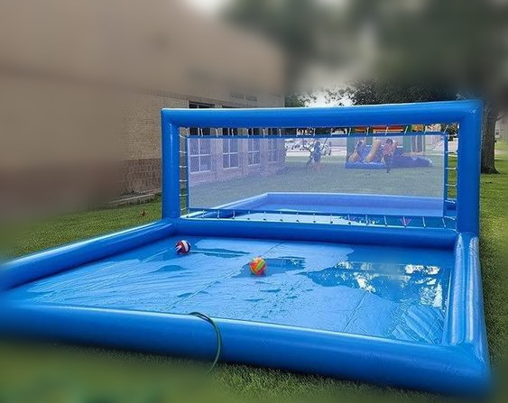Cancha de Voleibol Inflable Po - Kids Outdoor Volleyball Net reseña y precio