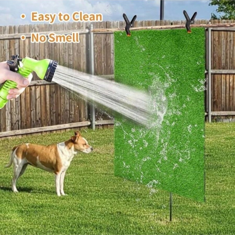 Césped Artificial Realista de  - Outdoor Kid Friendly reseña y precio