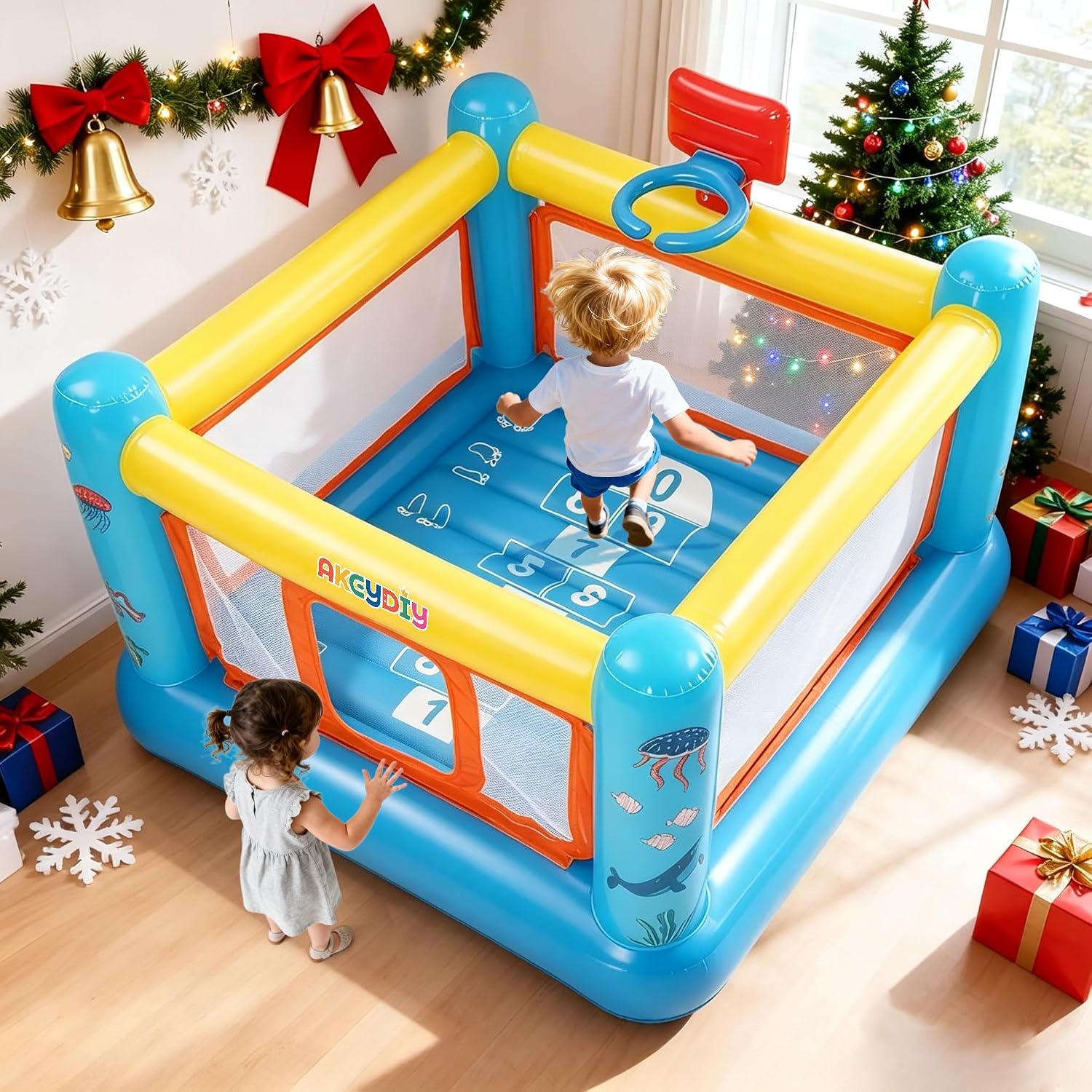 Casa de Brinco Inflable de PVC - Kids Outdoor House reseña y precio
