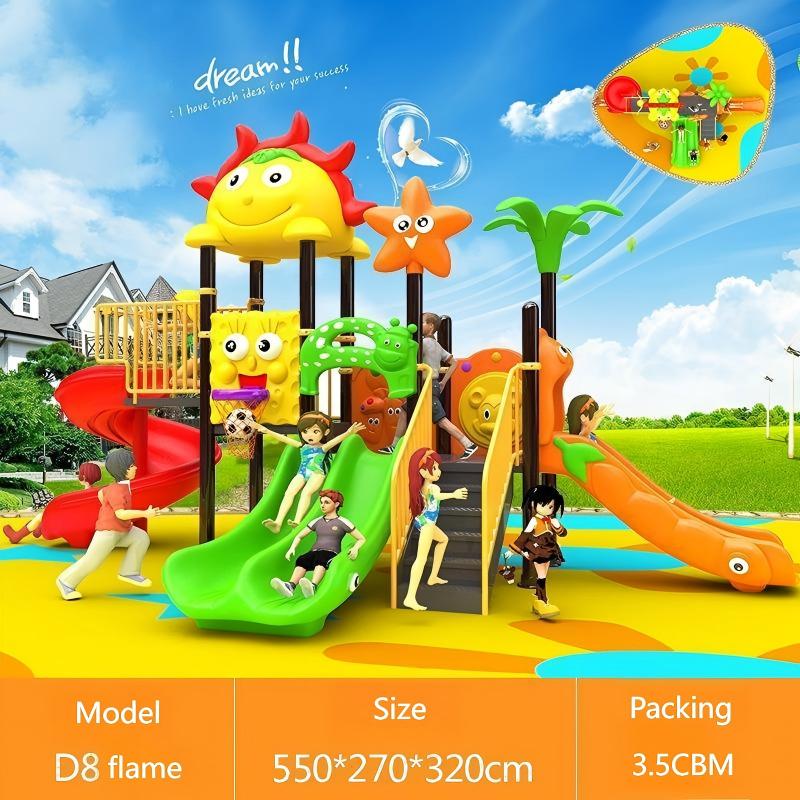Columpio de Acero y Plástico p - Kids Outdoor Swing And Slide reseña y precio