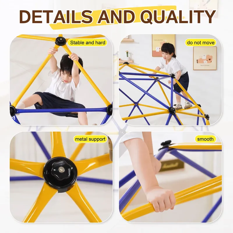 Set de Escalada con Domo Geomé - Kids Outdoor Jungle Gym reseña y precio