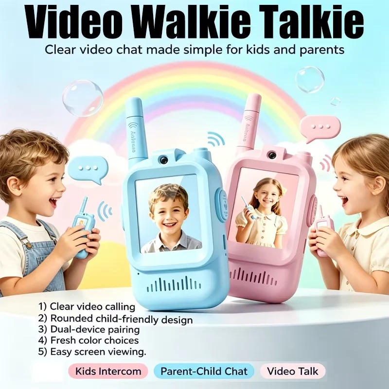 NUEVOS Walkie Talkies con Vide - Kids Outdoor Wagon reseña y precio