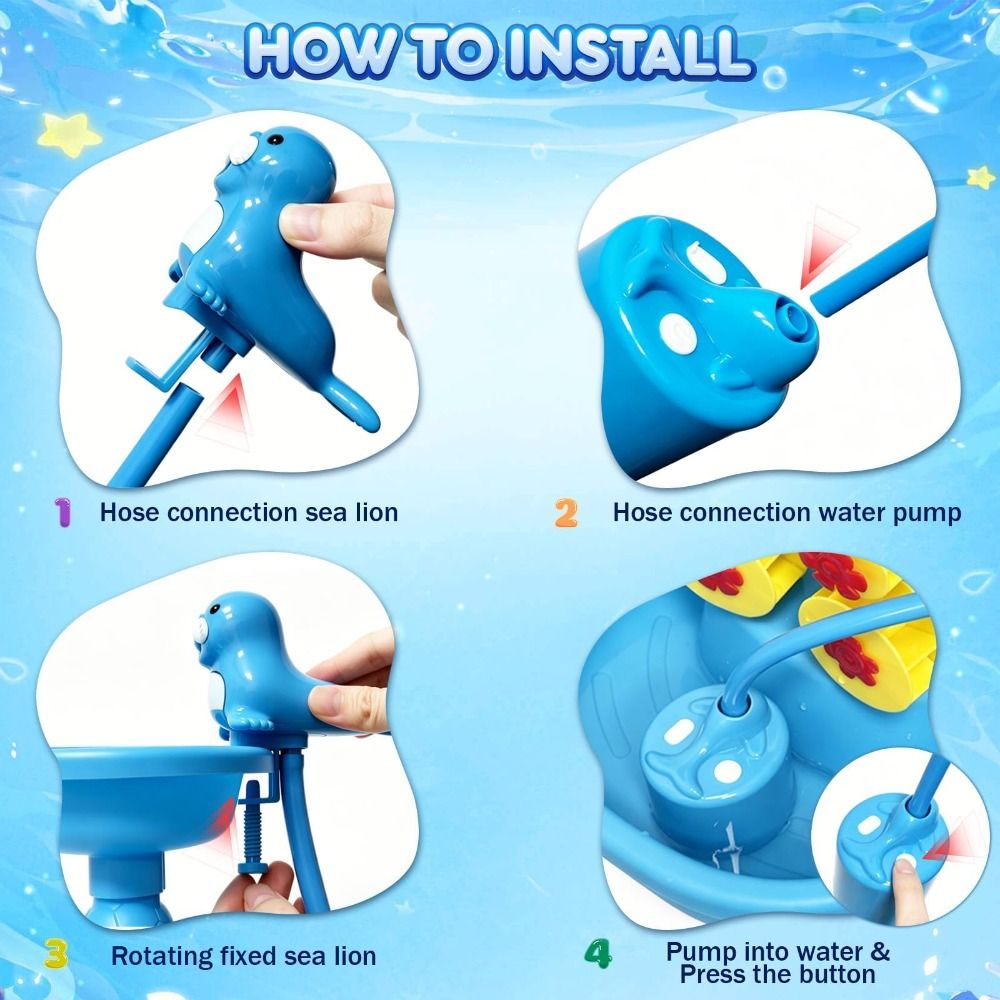 Bomba de Agua Portátil sin Tal - Kids Outdoor Water Table reseña y precio