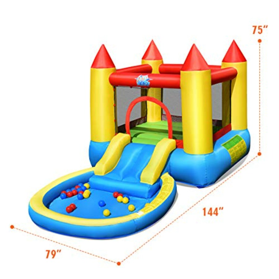 Casa inflable para niños de 3  - Kids Outdoor House reseña y precio