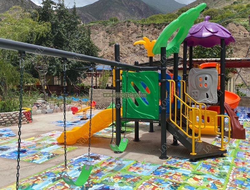 Tobogán Multifuncional de LLDP - Kids Outdoor Swing And Slide reseña y precio