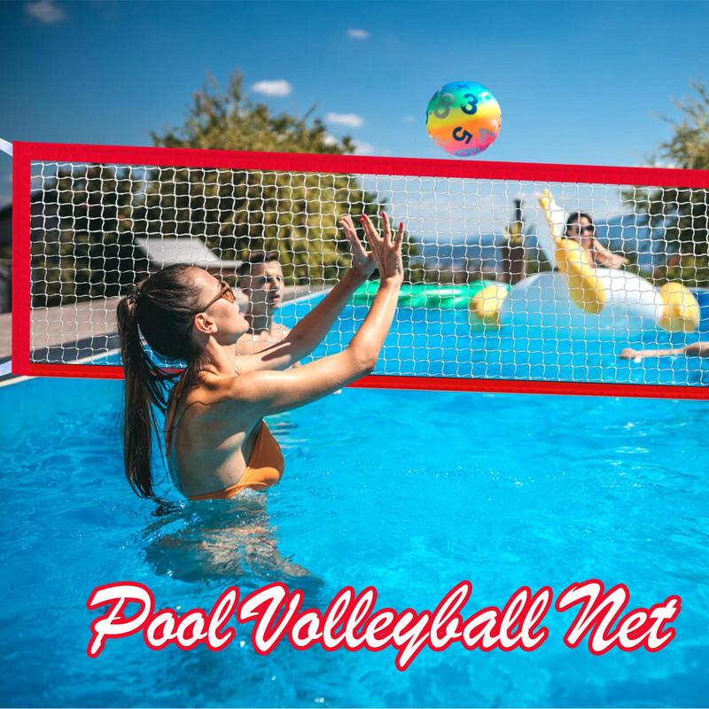 Red de voleibol para piscina,  - Kids Outdoor Volleyball Net reseña y precio