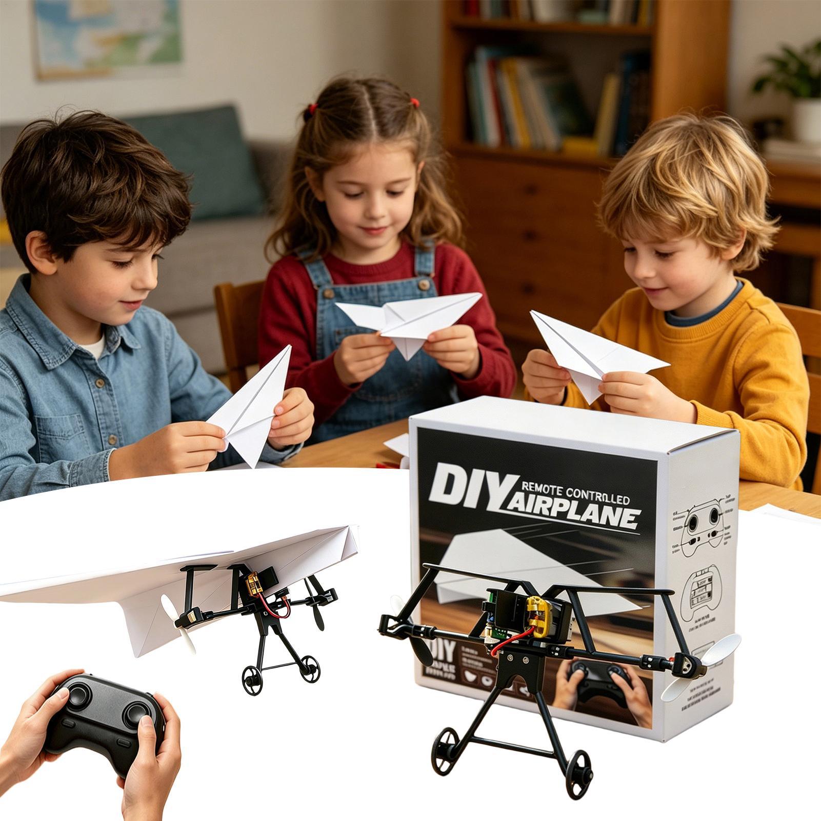 Kit de Avión de Papel RC para  - Kids Outdoor Play Equipment reseña y precio