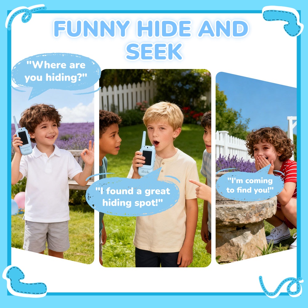 Walkie Talkie con vídeo para n - Kids Outdoor Wagon reseña y precio