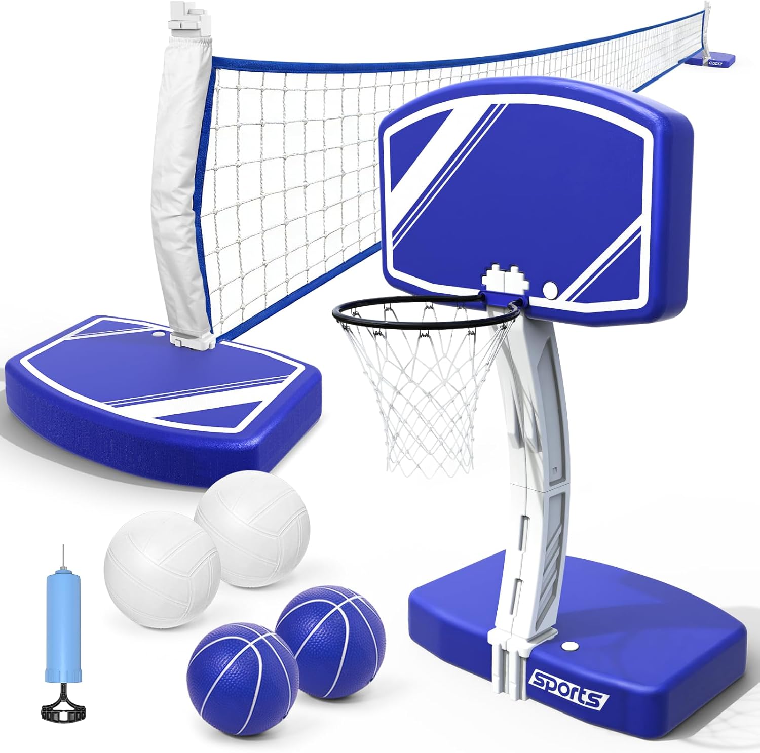 Juego de Baloncesto y Voleibol - Kids Outdoor Volleyball Net reseña y precio