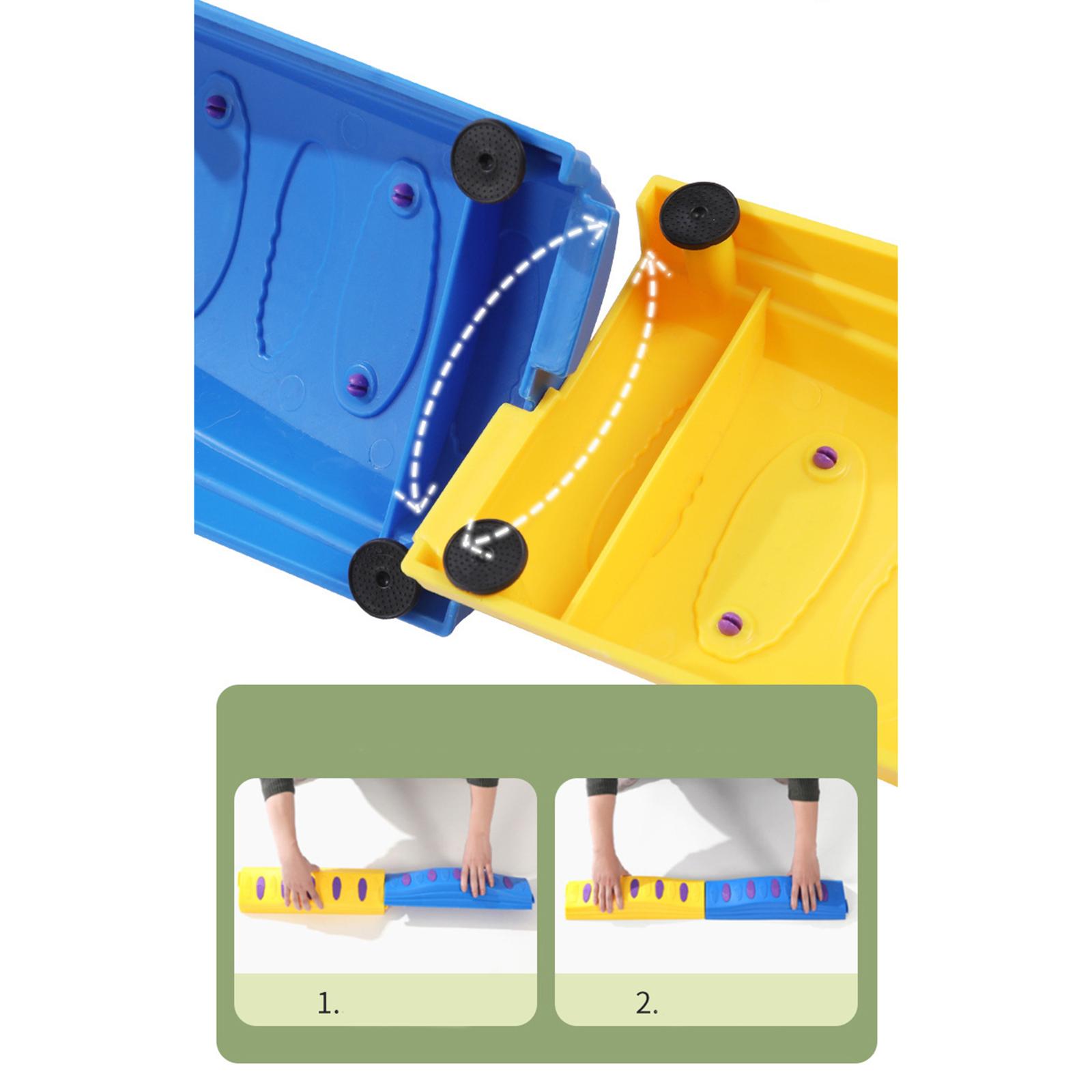 Bloques de Equilibrio Colorido - Kids Outdoor Balance Beam reseña y precio