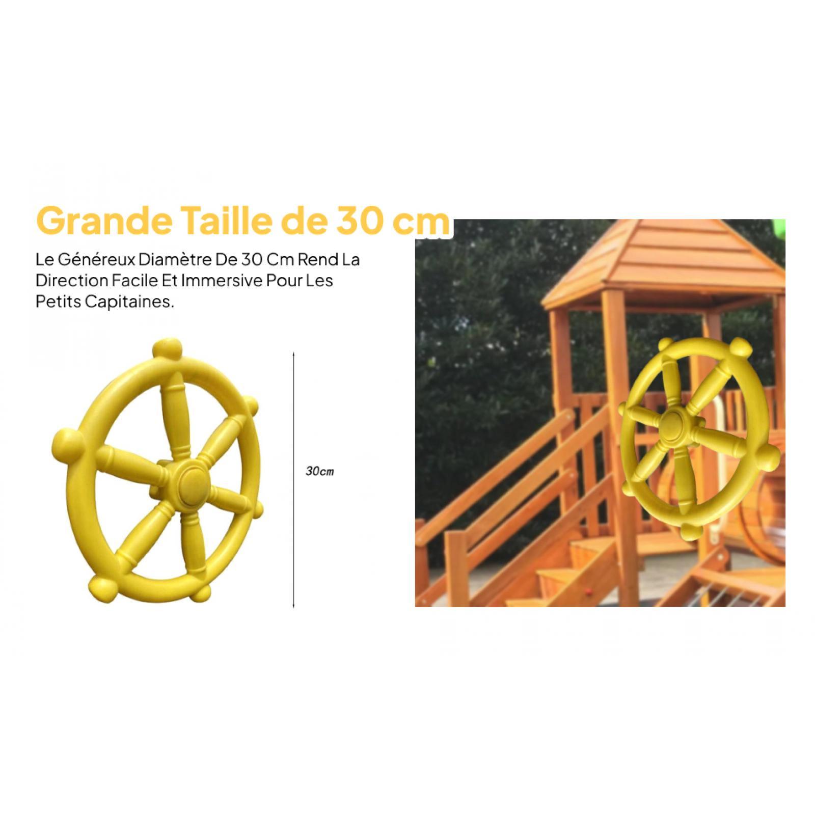 Volante de Barco Pirata para N - Kids Outdoor Jungle Gym reseña y precio