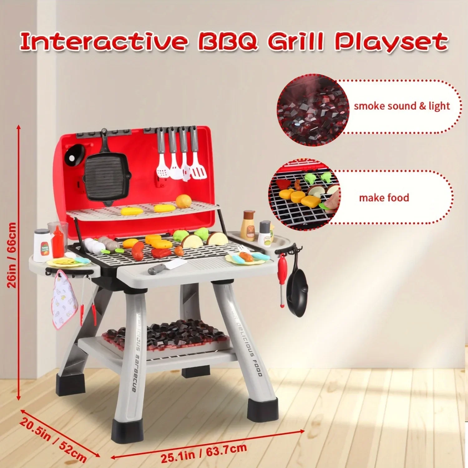 Juego de juguetes para parrill - Kids Outdoor Bbq reseña y precio