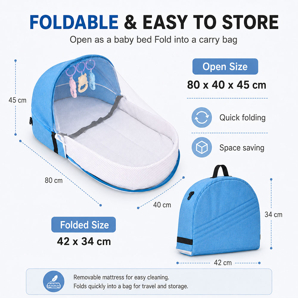 Cuna de Viaje Portátil Biónica - Kids Outdoor Daybed reseña y precio