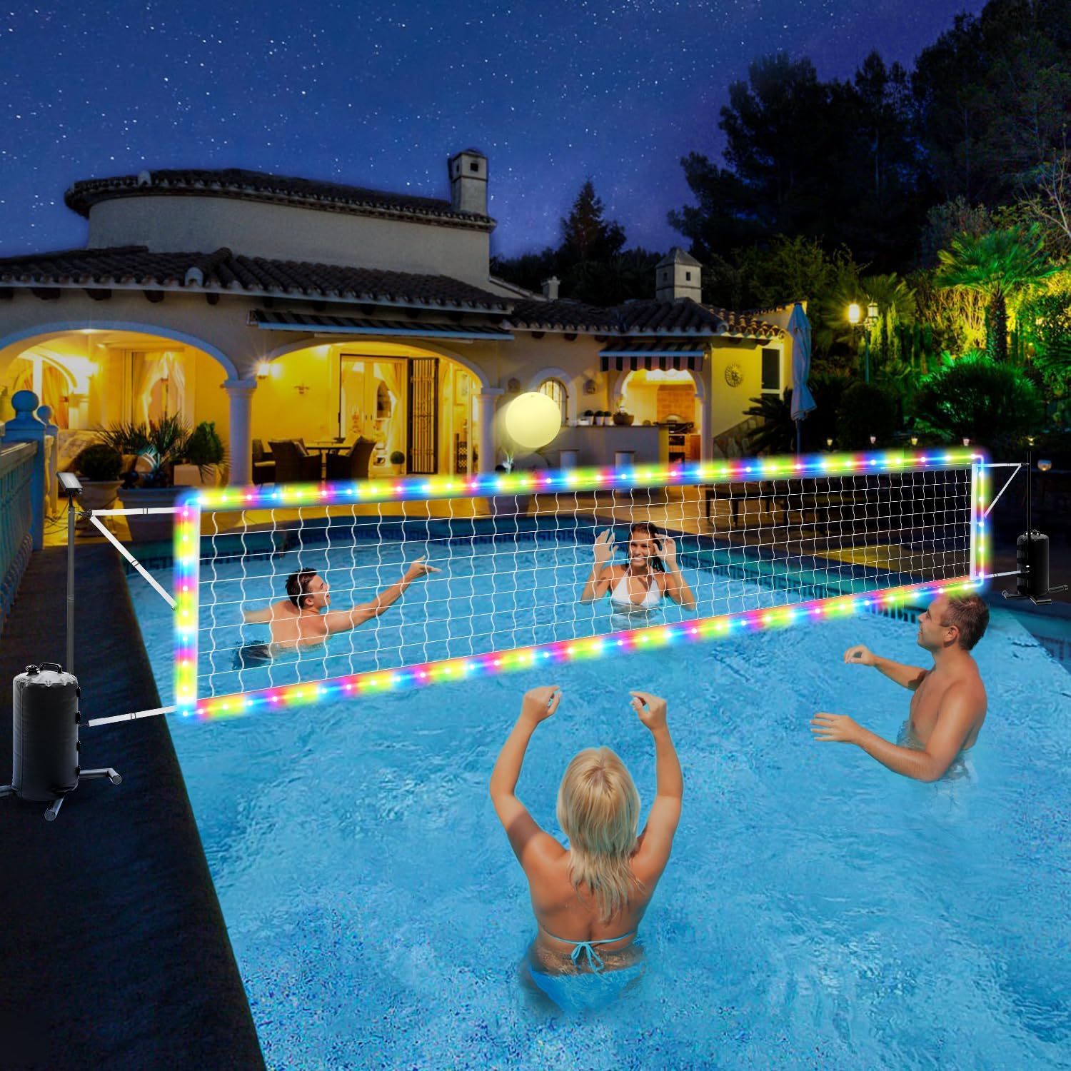 Red de Voleibol Acuático Ajust - Kids Outdoor Volleyball Net reseña y precio