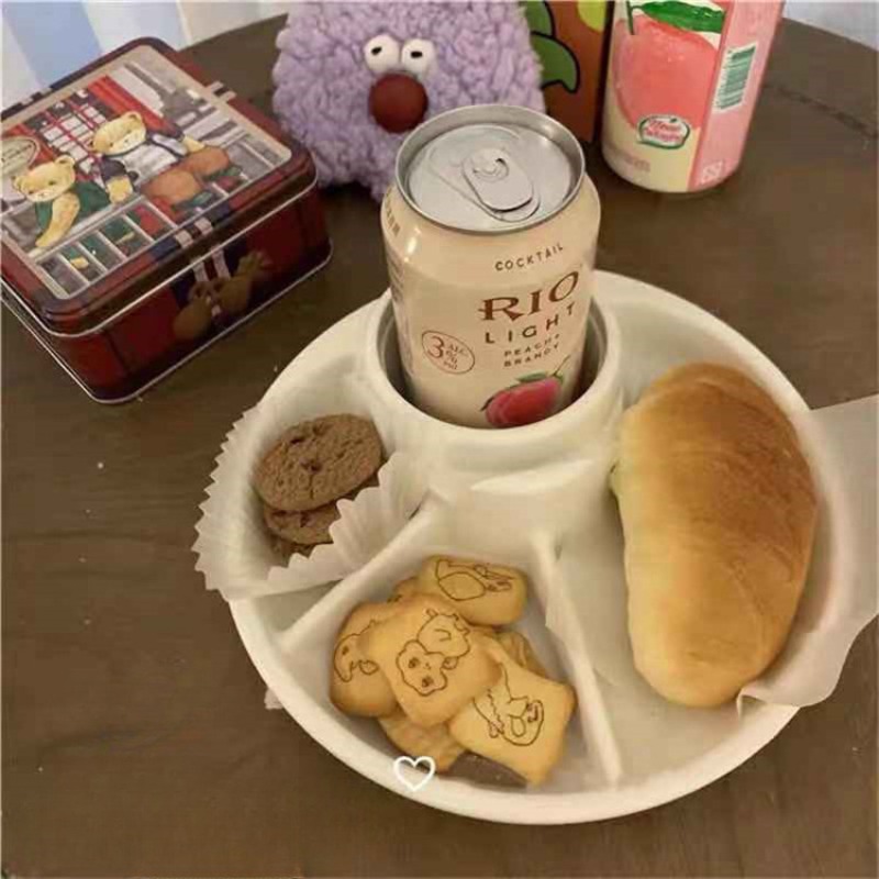 Plato dividido para desayuno d - Kids Outdoor Bbq reseña y precio