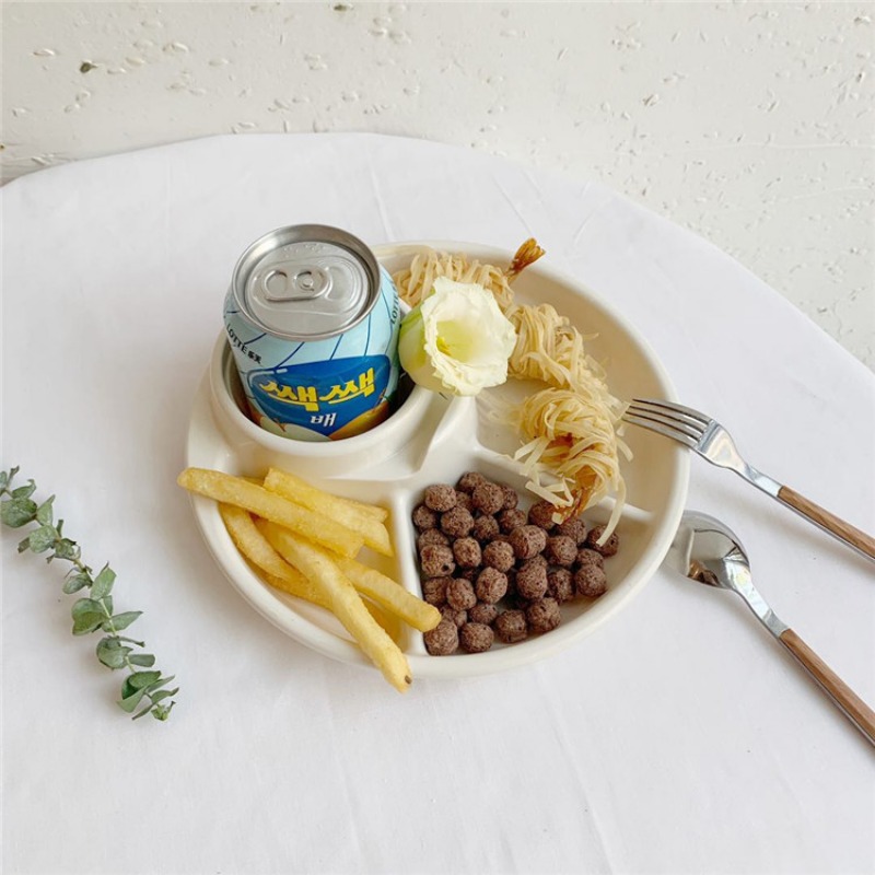 Plato dividido para desayuno d - Kids Outdoor Bbq reseña y precio