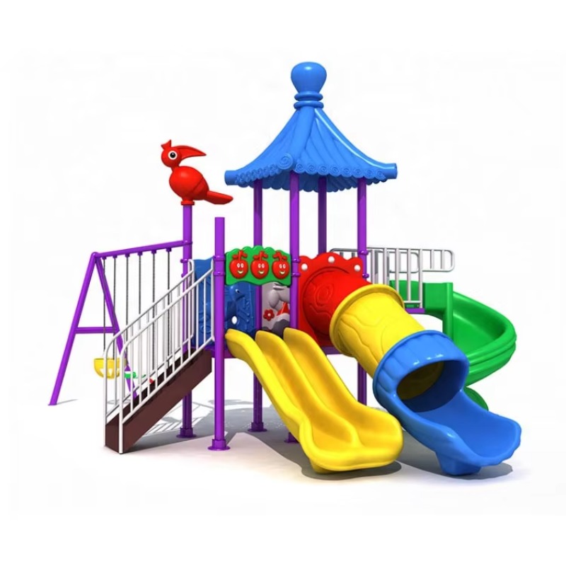 Juego de columpio y tobogán pa - Kids Outdoor Swing And Slide reseña y precio