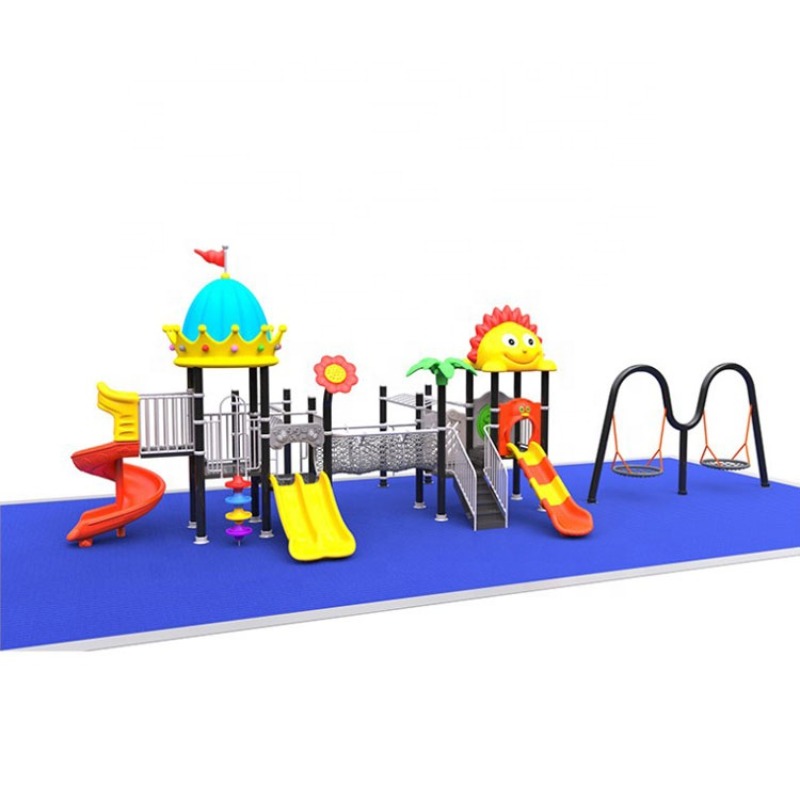 Juego de columpio y tobogán pa - Kids Outdoor Swing And Slide reseña y precio
