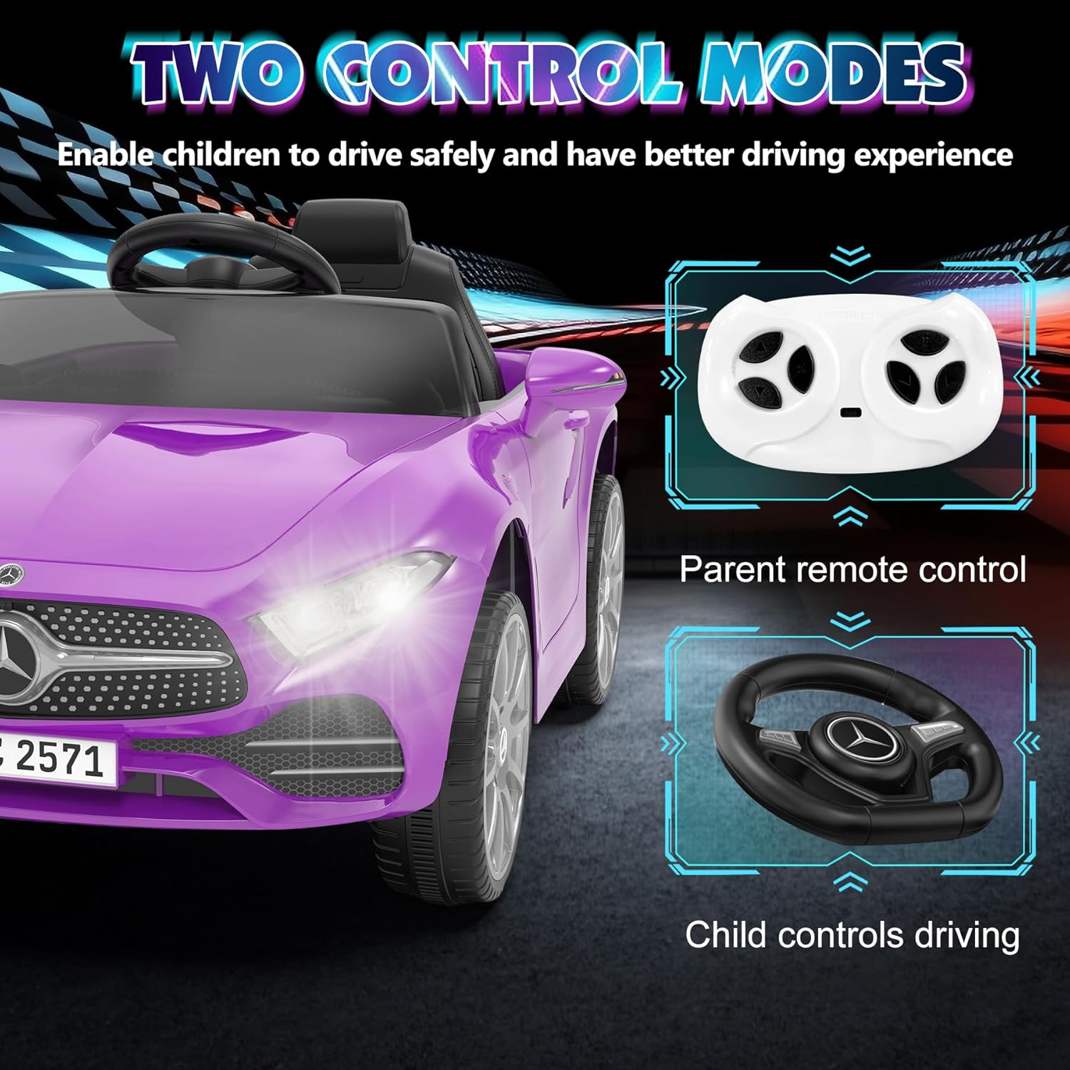 Auto Eléctrico de 12V para Niñ - Ride On Toy Car reseña y precio