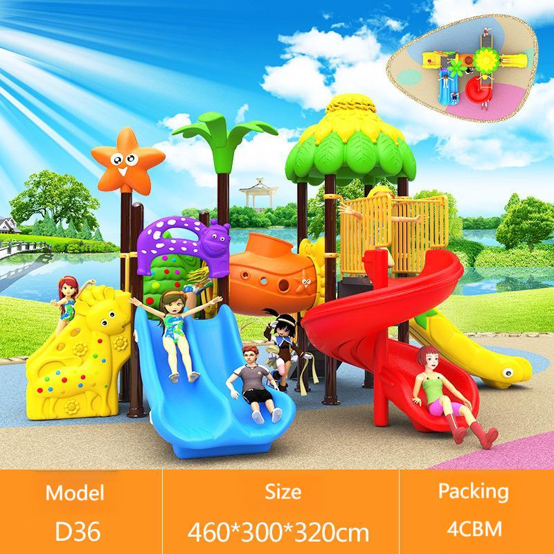 Equipo de Juegos Pequeño y Eco - Kids Outdoor Swing And Slide reseña y precio