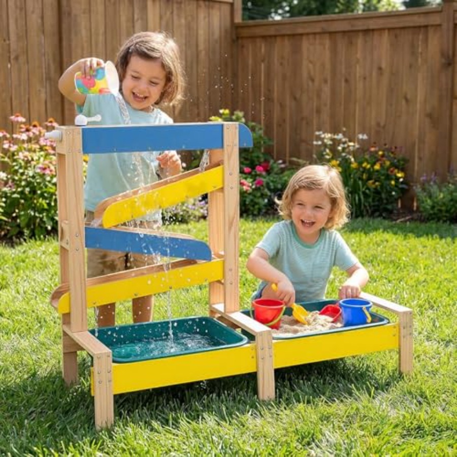 Juego de actividades al aire l - Kids Outdoor Water Table reseña y precio