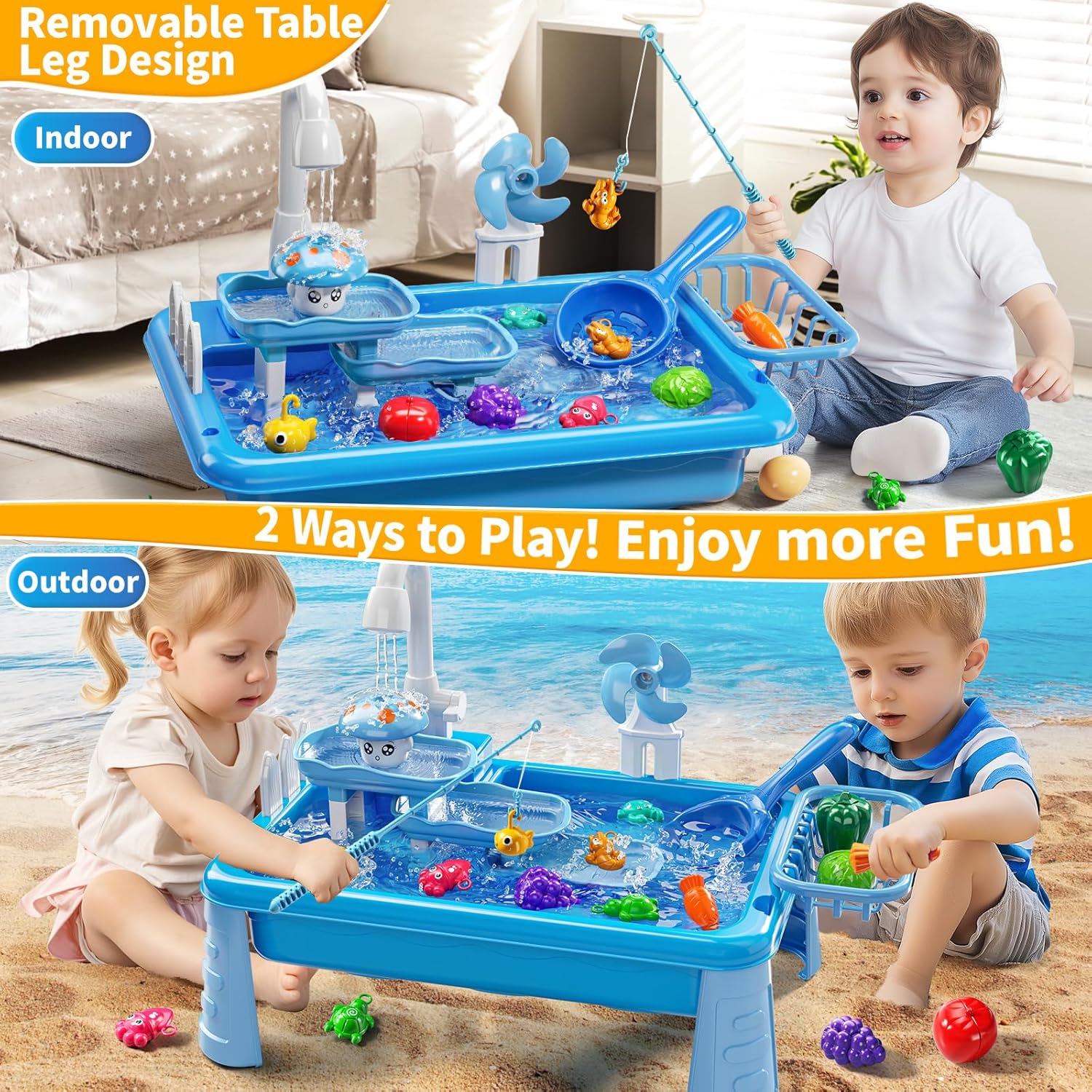 Mesa de Agua para Niños, Jugue - Kids Outdoor Water Table reseña y precio