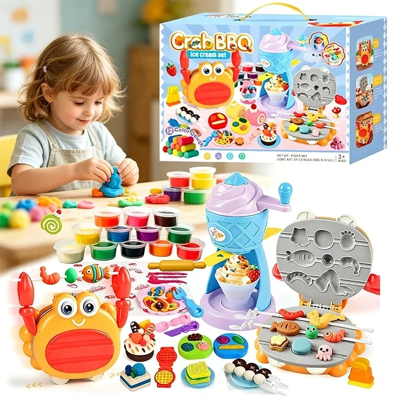 Juego de 35 piezas de arcilla  - Kids Outdoor Bbq reseña y precio