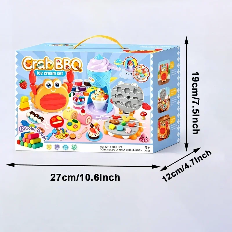 Juego de 35 piezas de arcilla  - Kids Outdoor Bbq reseña y precio