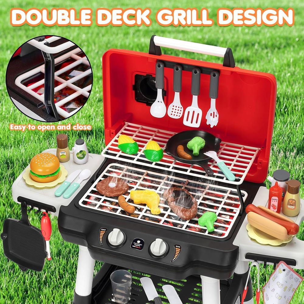 Juguetes de Cocina para Niños, - Kids Outdoor Bbq reseña y precio