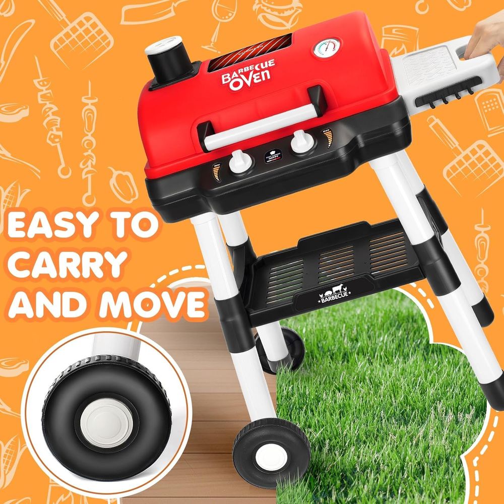 Juguetes de Cocina para Niños, - Kids Outdoor Bbq reseña y precio